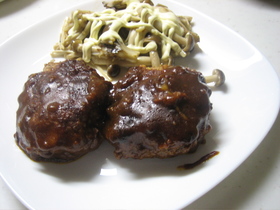 簡単美味しい!とろ〜り煮込みハンバーグ