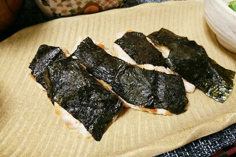 鶏むねの梅のり焼き レシピ 作り方 By カワティアン クックパッド 簡単おいしいみんなのレシピが363万品