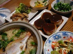 正月用の鯛の残りでもOK!土鍋で鯛めし