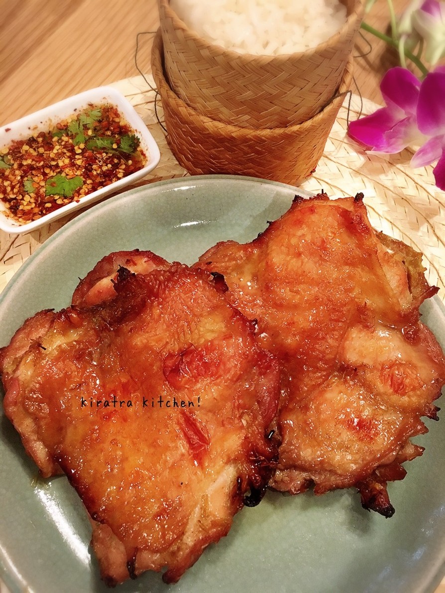 簡単！タイ料理☆ガイヤーン☆鶏肉の香草焼の画像