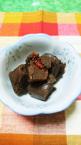 蒟蒻のおかか煮