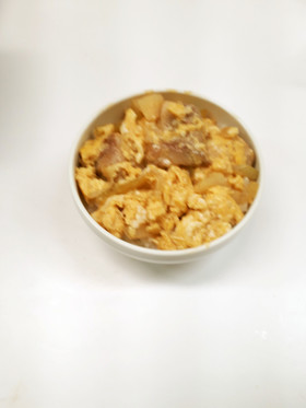 お手軽親子丼(男の料理)