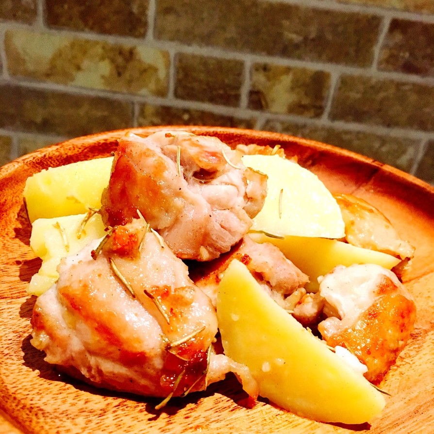 鶏肉とポテトのマリネ ローズマリー風味の画像