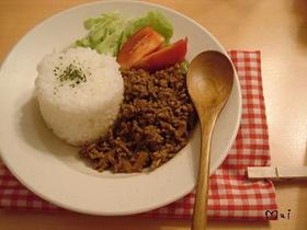 10分カフェ飯*タコライス