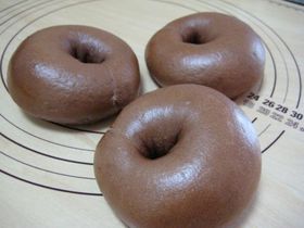 簡単チョコベーグル