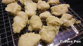 ズボラでもできる!鮭白子の天ぷら