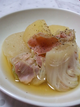 簡単~♪白菜ロールのポトフ風