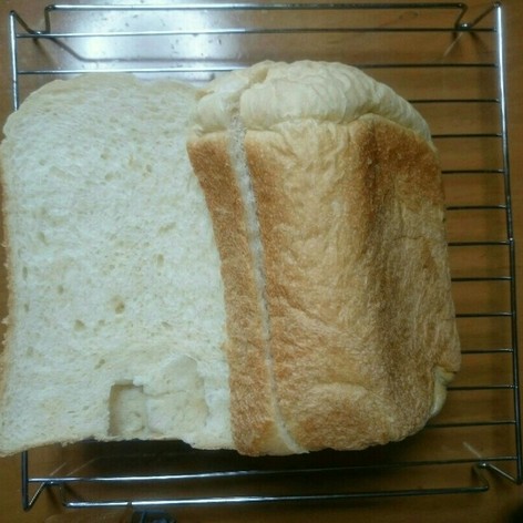 HBで♡シンプルな食パン