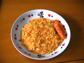 簡単おいしいシャケチャーハン★