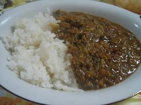 水なし!白菜とひき肉のカレー