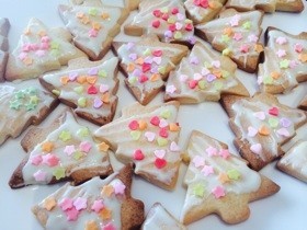 クリスマスツリークッキー