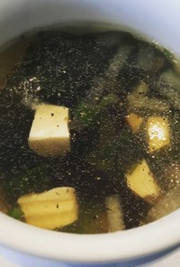 冬瓜の簡単中華スープ