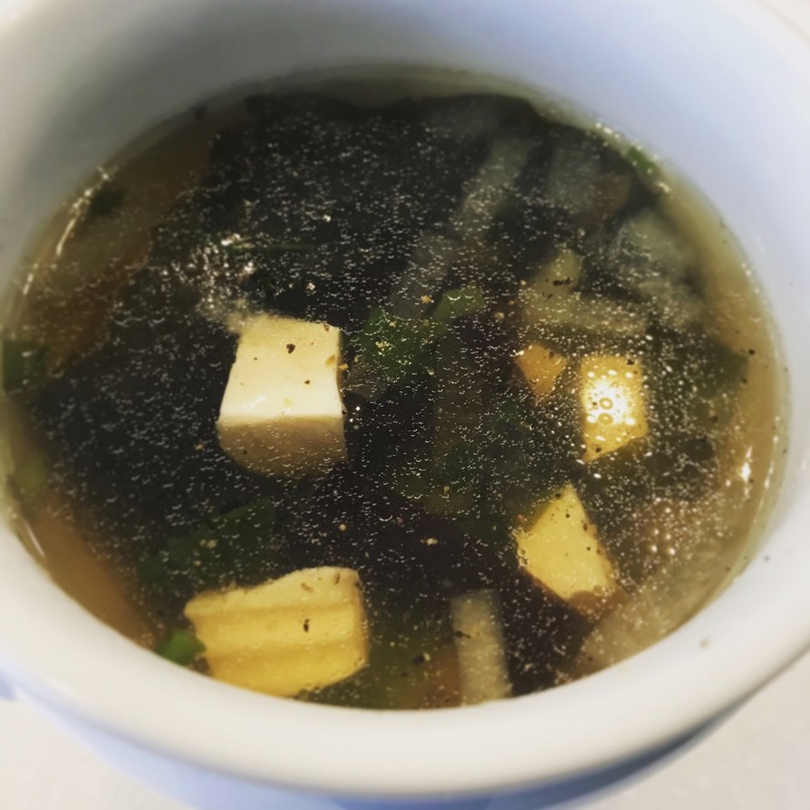 冬瓜の簡単中華スープの画像