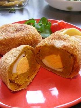カレールー入り かぼちゃコロッケ