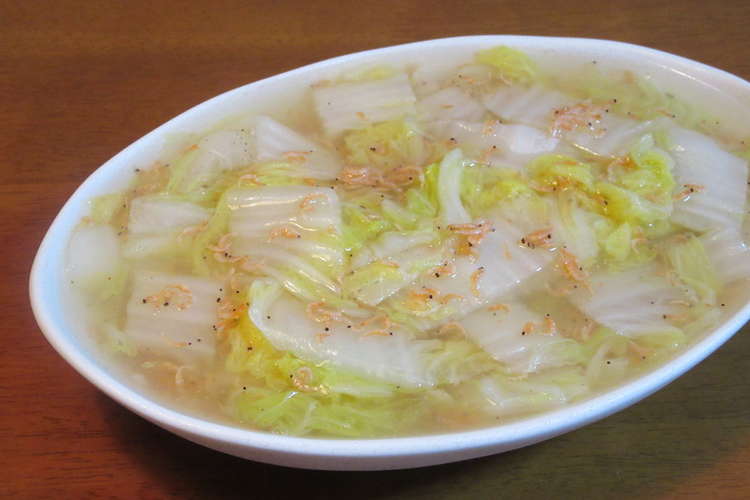 とろ り あみえびと白菜の白だし煮 レシピ 作り方 By ﾋﾟｰさんのﾟｰﾟﾟ クックパッド 簡単おいしいみんなのレシピが360万品