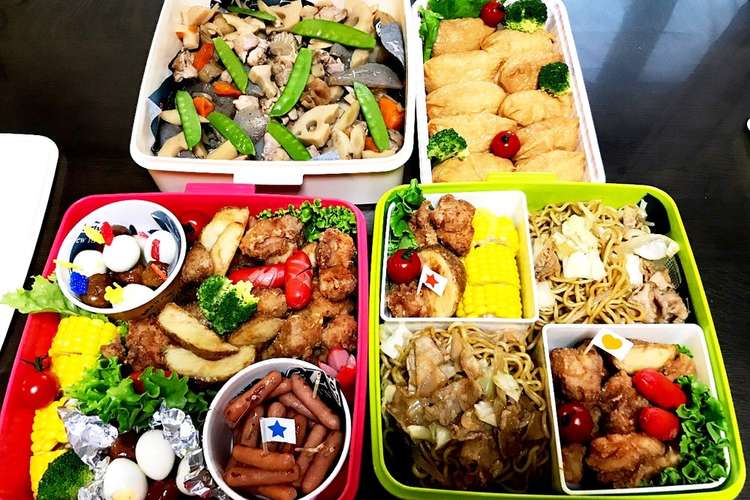 運動会弁当2017 保育園 レシピ 作り方 By いつでも眠い クックパッド