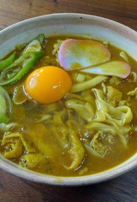 カレーきしめん（うどん）をつくろう