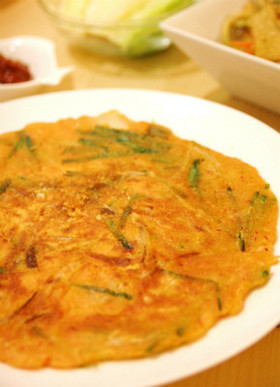 オモニ直伝韓国料理★キムチチヂミ