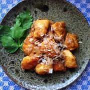 *鶏のささみで!鶏唐の梅肉だれ和え*の写真