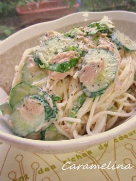 ツナサラダパスタ*さっぱりマヨ味