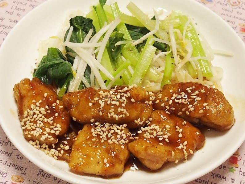 ハニーセサミビーフのレシピ