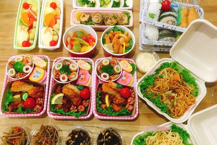 17運動会お弁当 小学校 レシピ 作り方 By Krp35 クックパッド 簡単おいしいみんなのレシピが358万品