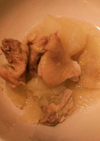 鶏肉とジャガイモのメープル煮