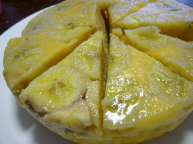 レンジでバナナケーキ☆