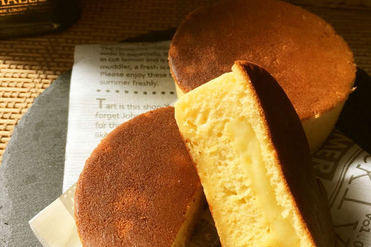 セリアの型で 熱々 焼きチーズケーキ レシピ 作り方 By さくらはうす クックパッド