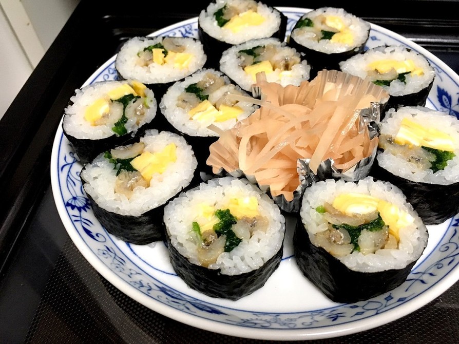 太刀魚の巻き寿司＆ばら寿司の画像
