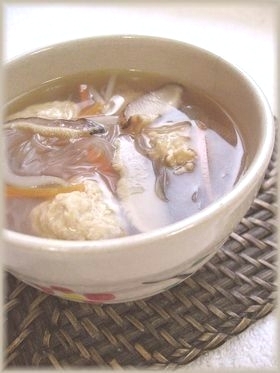 肉団子の五目スープ