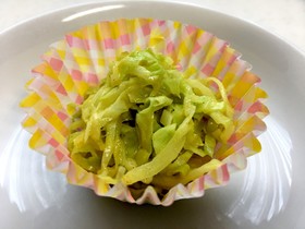 キャベツのおかず☆お弁当に