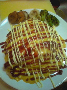 とろとろチキンオムライス
