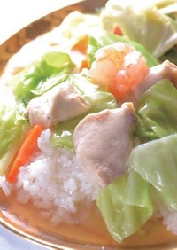 鶏片飯（チーペンファン）～鶏肉の中華丼～