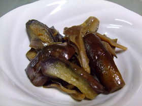 簡単☆とろとろ☆ナスとまいたけの炒め煮