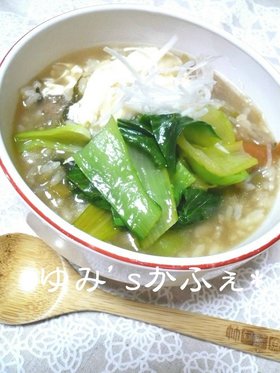 ラーメン・雑炊に♪青梗菜でトッピング♫