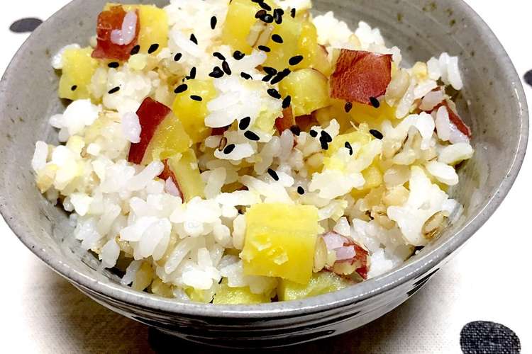 栗ご飯にも負けない さつま芋ご飯 レシピ 作り方 By しゃべちゃん クックパッド