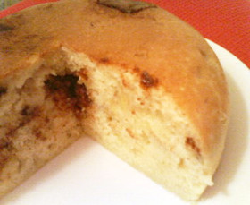 * 炊飯器DE板チョコバナナケーキ *
