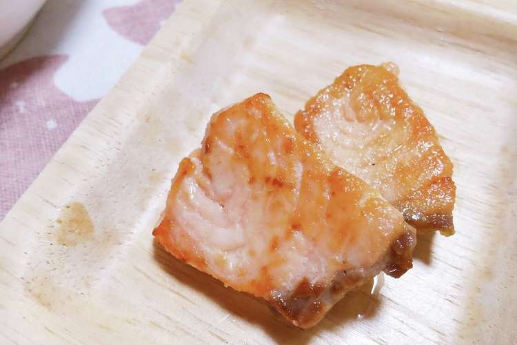 離乳食後期 手づかみ 鮭のバター醤油焼き レシピ 作り方 By ひぃらぃ クックパッド 簡単おいしいみんなのレシピが376万品