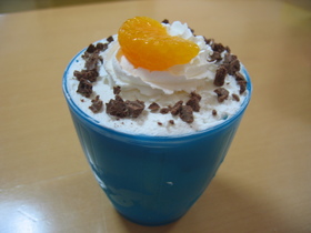 カステラDEパフェ風ケーキ☆