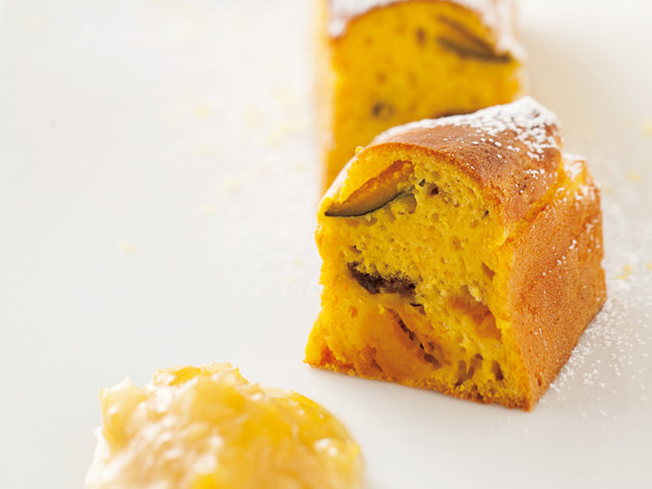 かぼちゃとレーズンのパンケーキ