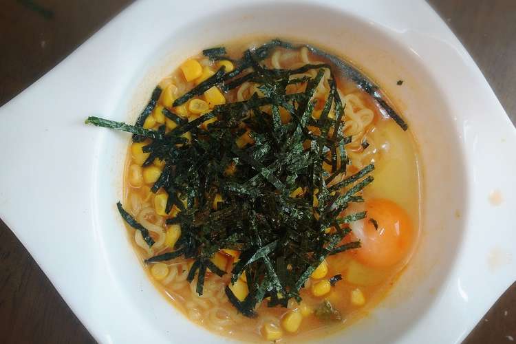 子供も食べられる辛ラーメン レシピ 作り方 By 心配なママ クックパッド 簡単おいしいみんなのレシピが361万品