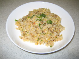 野菜たっぷり!うちのチャーハン