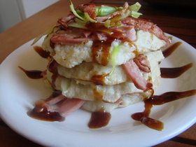 もっちりふんわりパリッとジャガイモお焼き