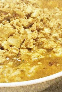 豆腐そぼろのピリ辛タンタン麺