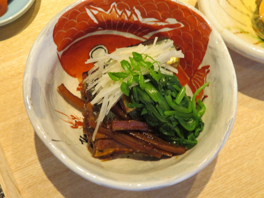 秋刀魚の味噌煮の画像