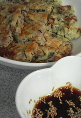 韓国料理+日本料理=ひじきのチヂミ