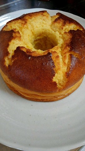 簡単なチーズ味シフォンケーキ