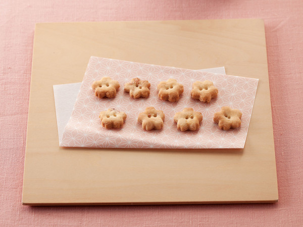 桜のあられクッキー