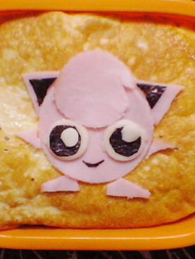 簡単キャラ弁!プリンちゃん♪